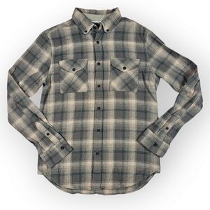 Roark Revival Plaid Long Sleeve Flannel Button Down‎ Shirt Men's Size Small